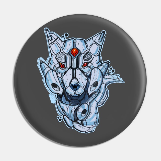 Husky Pin by INKSPACE