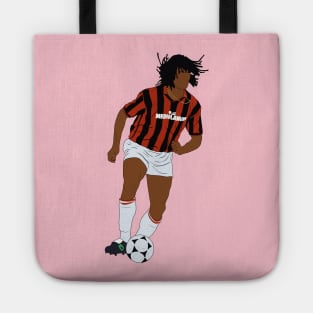 Ruud Gullit Milan 90s Minimalist Aesthetic Tote