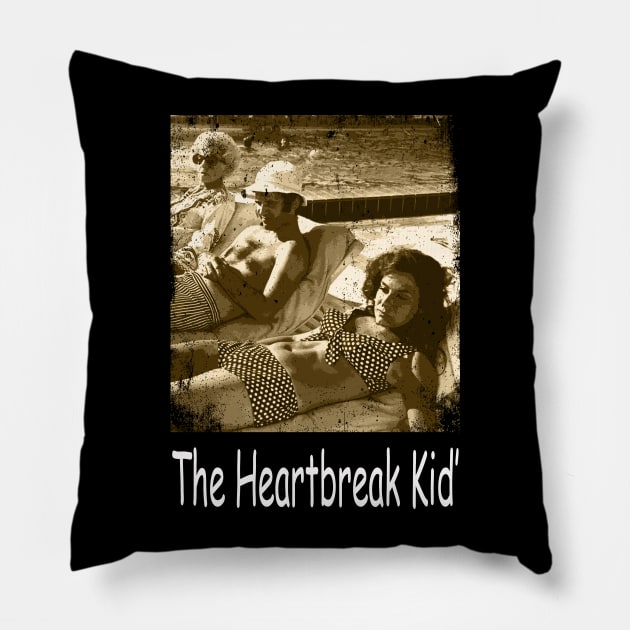 Classic Romantic Escapades The Heartbreak Nostalgia Tee Pillow by SimoneDupuis