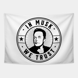 Elon Musk Tapestry