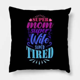 The Ultimate Mom | Red to Blue Version Pillow