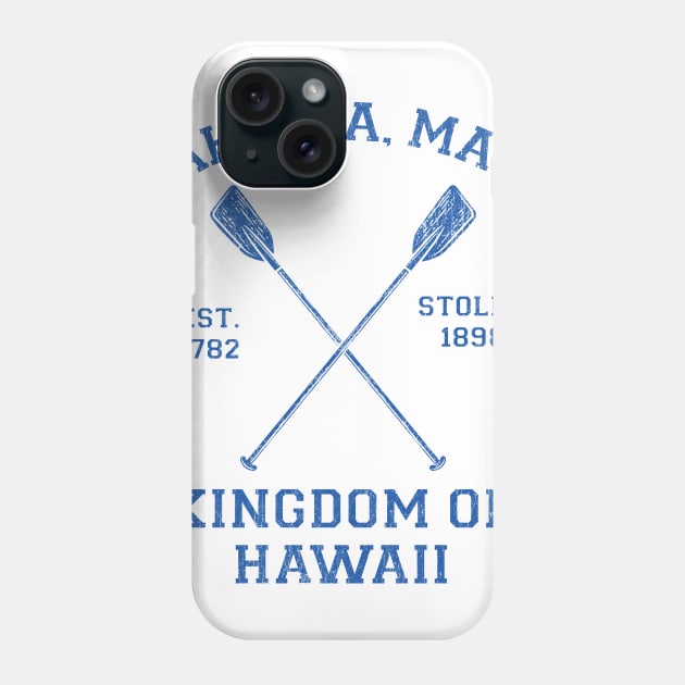 Lahaina Maui Hawaii - Kingdom of Hawaii Phone Case by Vector Deluxe