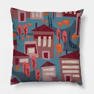 Quiet Town Pillow