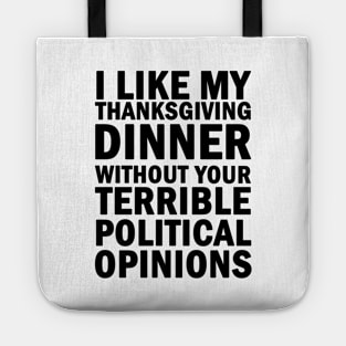 Thanksgiving diner Tote