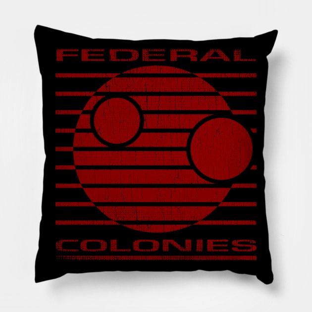 FEDERAL COLONIES Pillow by trev4000