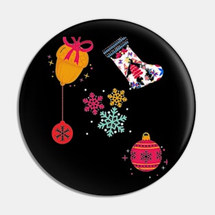 Copie De Merry Christmas Print Pin