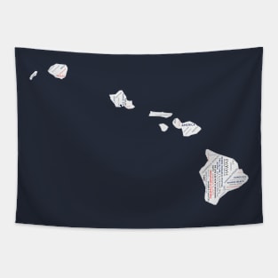 Hawaiian Sunshine and Sea Breeze Tapestry