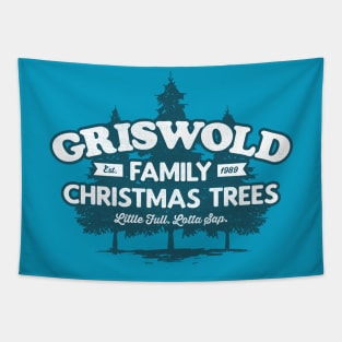 (Blue) Griswold Family Trees Tapestry