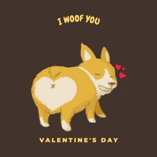 I woof you ♥️ Valentine's day T-Shirt