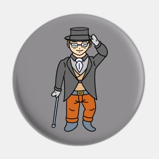 Gentleman boy Pin