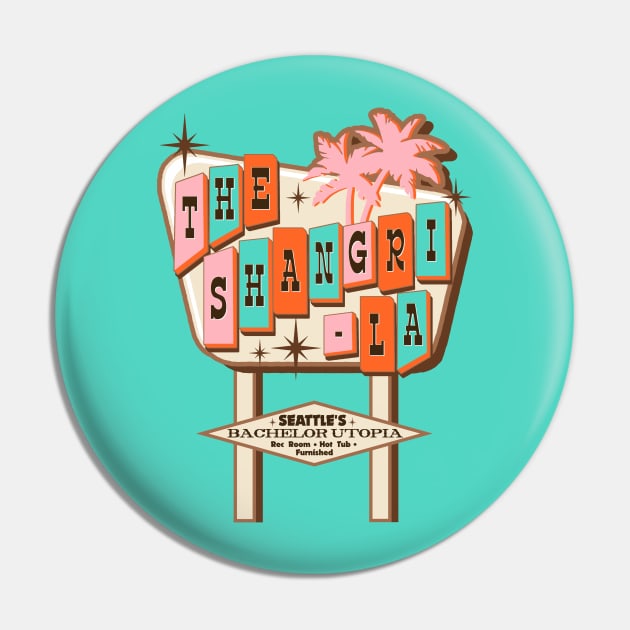 The Shangri-La Apartments Pin by darklordpug