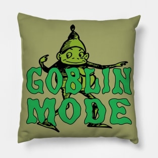 Goblin Mode Pillow