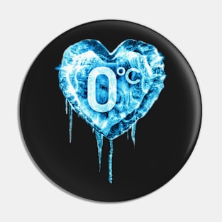 Frozen Heart Pin