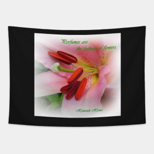 What Lilies Feel Tapestry