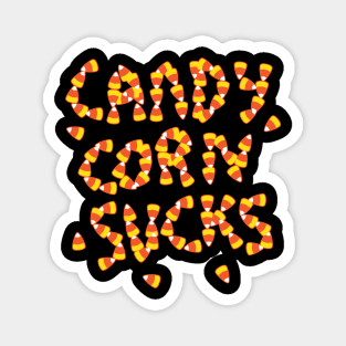 Candy Corn Sucks Magnet