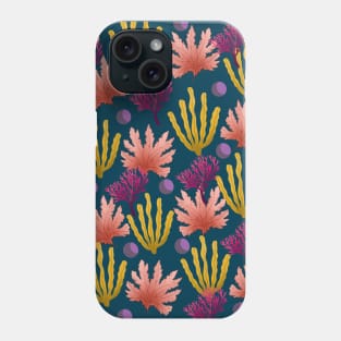 Sea Corals and weed Phone Case