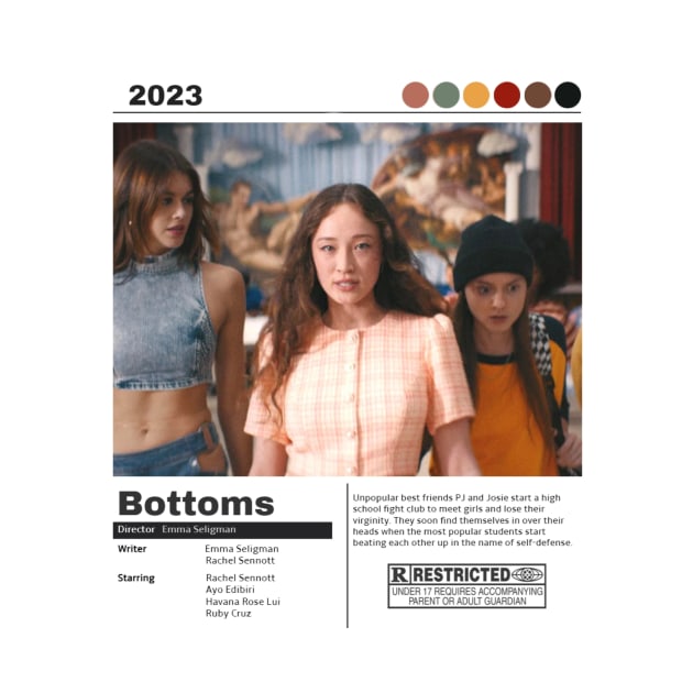 bottoms poster - isabel by peachiecait