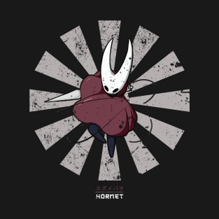 Hornet Retro Japanese Hollow Knight T-Shirt