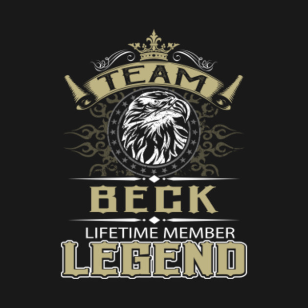 Disover Beck Name T Shirt - Beck Eagle Lifetime Member Legend Name Gift Item Tee - Beck - T-Shirt