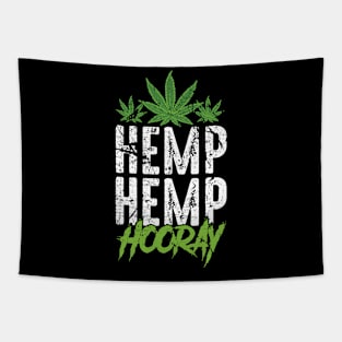 Hemp Hemp Hooray Pot Lover Tapestry