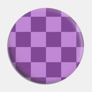 Checkered Square Seamless Pattern - Purple Tones Pin