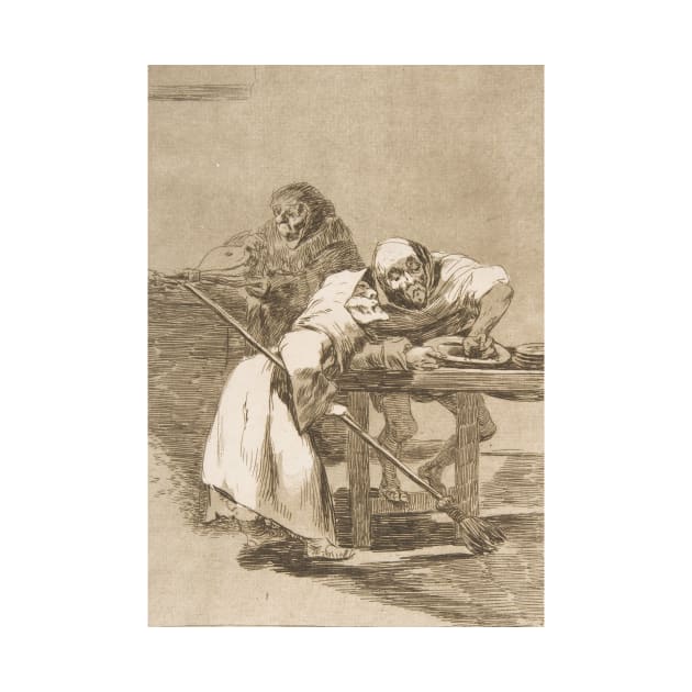 Be quick, they are waking up by Francisco Goya by Classic Art Stall