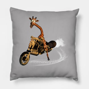 Funny giraffe Pillow