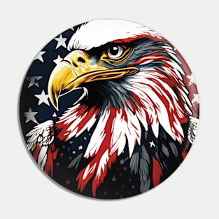 America's Majestic Eagle Pin