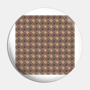 retro circles pattern Pin
