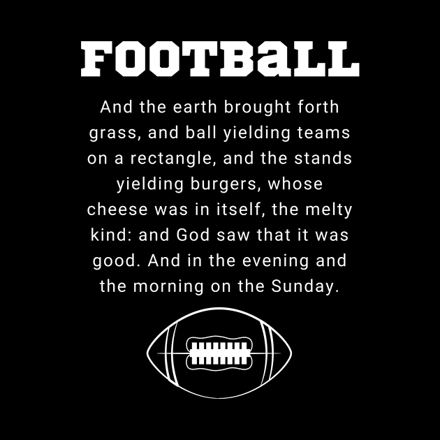 Religious Football by SillyShirts