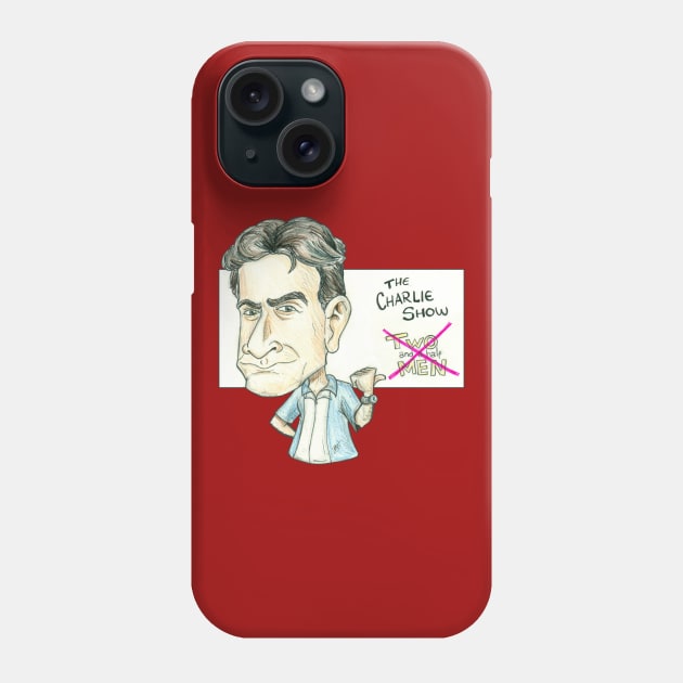 The Charlie Show Phone Case by CIZDIBUJOS