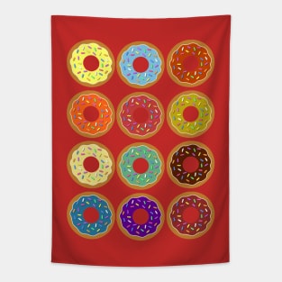 A Dozen Donuts Tapestry