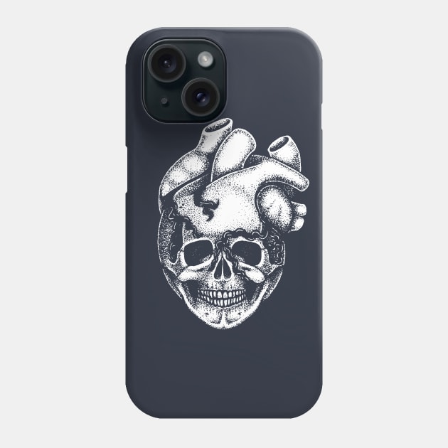 Smiling Heart White Phone Case by zzmyxazz