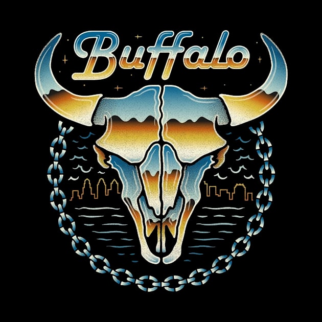 Head skull buffalo by PROALITY PROJECT