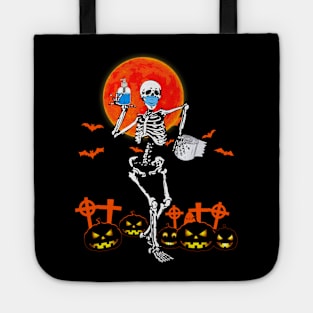 Scary halloween costumes for women dancing skeletons Tote