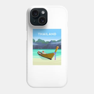 Thailand - Phi Phi Island Fishing Boat Phone Case