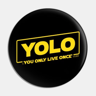 YOLO - A You Only Live Once Story Pin