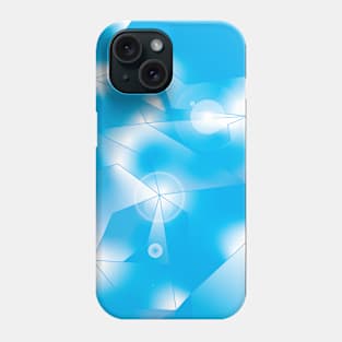 Abstract Azure Phone Case