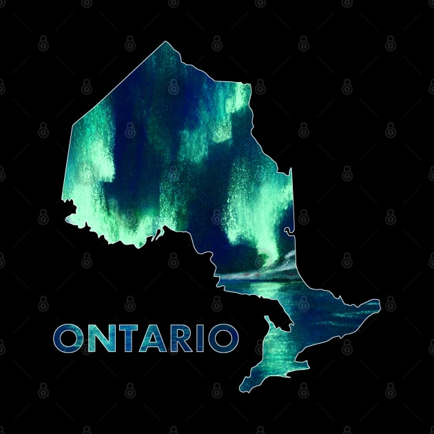 Ontario - Northern Lights by Anastasiya Malakhova