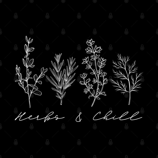 Botanical Plant lover Herbs and chill by Juliet & Gin