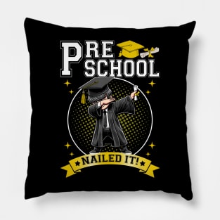 Dabbing Graduation Boys Preschool Nailed It Class Of 2024 Pillow