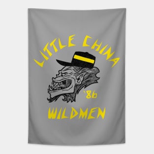 Little China Wildmen Tapestry