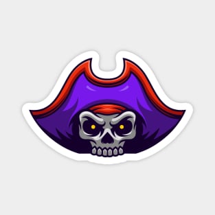 Pirate skull Magnet