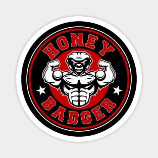 Honey Badger Gym Magnet