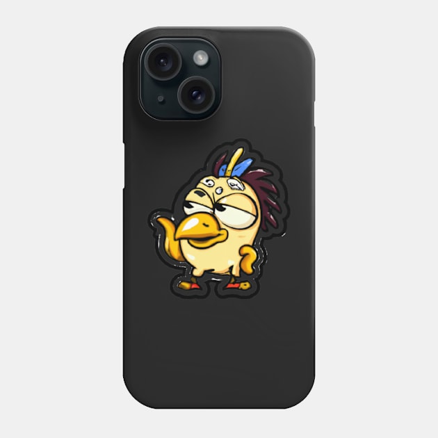 Cool Chick Sticker Phone Case by MoGaballah