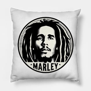 bob marley Pillow