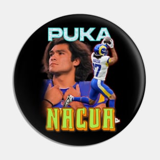 Puka Nacua Rams Bootleg Pin