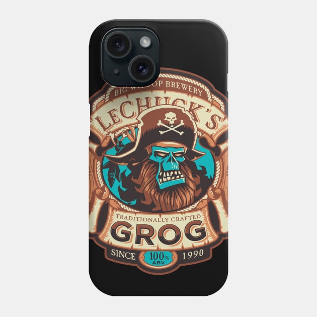 Ghost Pirate Grog Phone Case by Nemons