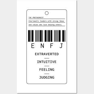 ENFJ - MBTI Protagonist Personality Art Board Print for Sale by BrainChaos