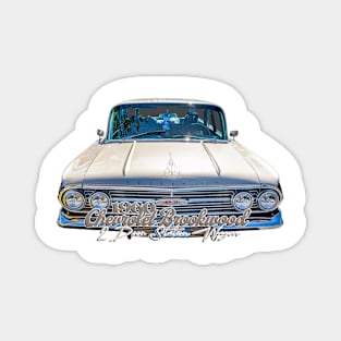 1960 Chevrolet Brookwood 2 Door Station Wagon Magnet